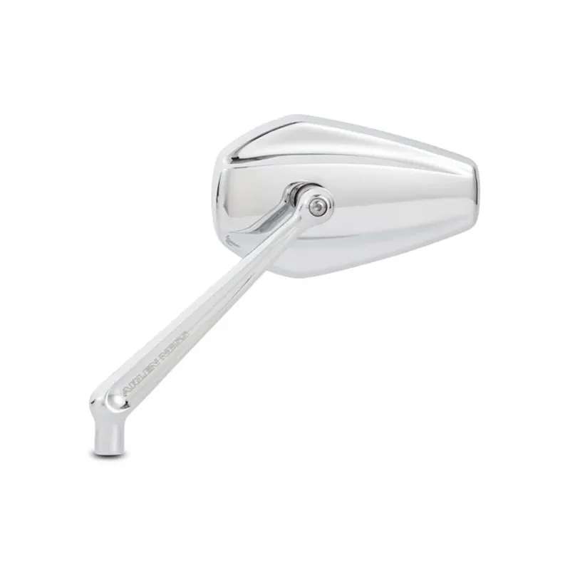 cafe 4 racer - Arlen Ness Mini Stocker billet mirror left chrome - ARLEN NESS Standard mirrors 