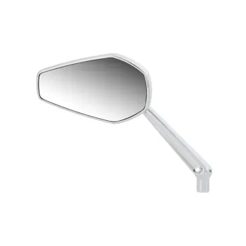 cafe 4 racer - Arlen Ness Mini Stocker billet mirror left chrome - ARLEN NESS Standard mirrors 