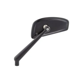 cafe 4 racer - Riptide tapered mirror set, long stem. Chrome - MCS Standard mirrors 