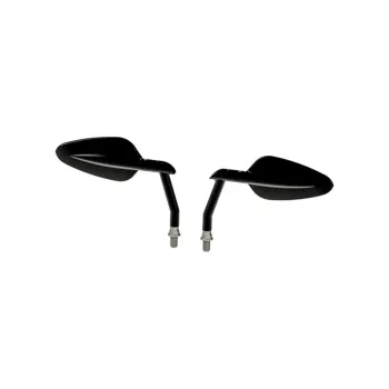 cafe 4 racer - DAYTONA Koncové zrcátko na řídítka D-3, černé - Daytona Standardní zrcadla 4251352657817