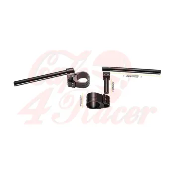 cafe 4 racer - probrake REVO clip-on handlebars, 53 mm, for var. motorcycles - probrake Cafe Racer clip-ons 4060734109598