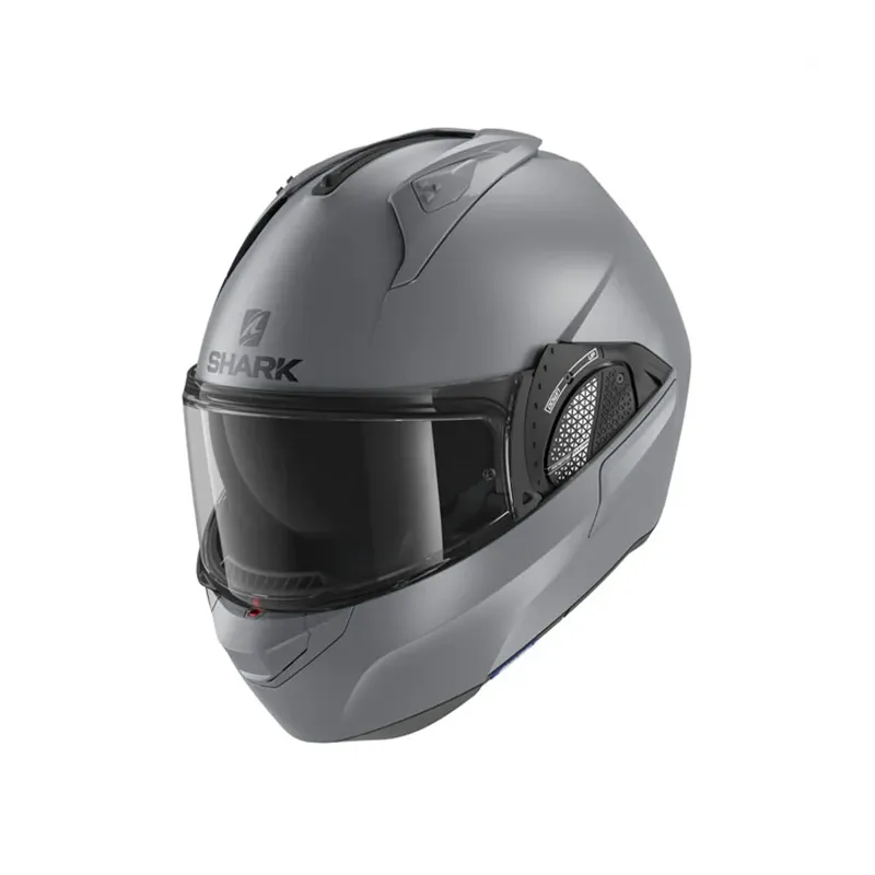 cafe 4 racer - Přilba Shark EVO-GT matně stříbrná - SHARK HELMETS SHARK 