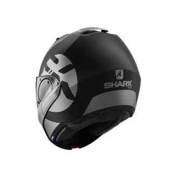 Přilba Shark Evo-Es Kedje matná černá/stříbrná