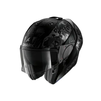 cafe 4 racer - Prilba Shark RS Jet Carbon Blank lesklá čierna - SHARK HELMETS SHARK 
