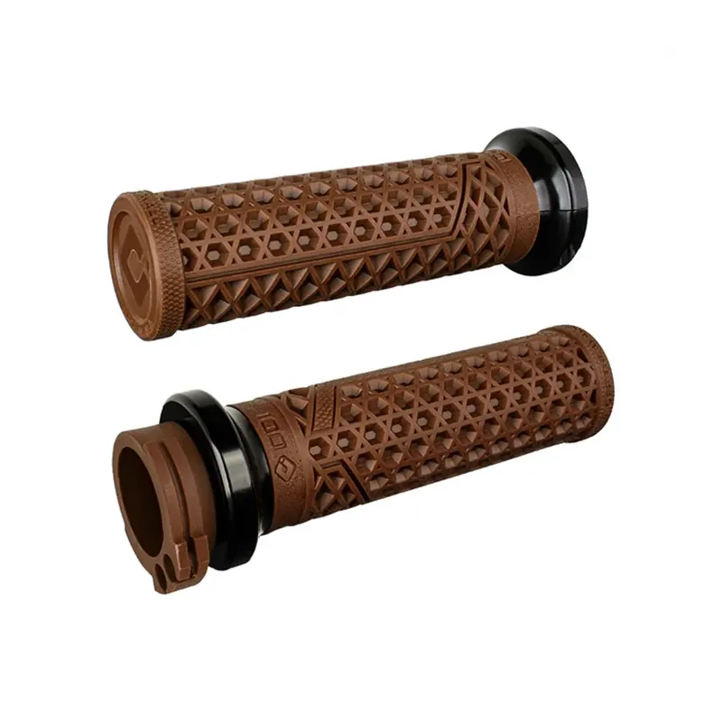 cafe 4 racer - ODI, V-TWIN Lock-On GRIPS VANS Signature, kabel. Brown - ODI Custom & H&D 