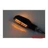 cafe 4 racer - SHIN YO LED blinkr MULTIFACE, černý - Shin Yo Standardní ukazatele směru 4054783197637