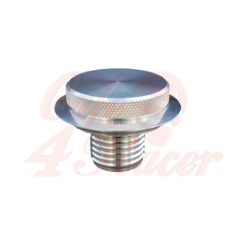 cafe 4 racer - BMW Airhead Billet Gas Cap - Brushed - Motone Fuel Tanks and Caps 