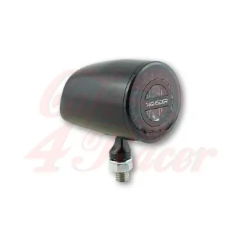 cafe 4 racer - HIGHSIDER RROCKET CLASSIC LED taillight, black - Highsider LED Rear lights 4054783225958