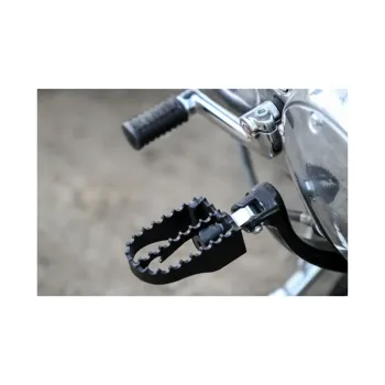 cafe 4 racer - Burly, MX stupačky. Černé - BURLY Stupačky 