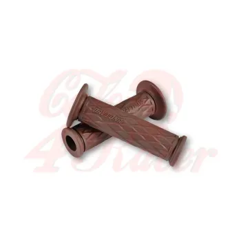 cafe 4 racer - DAYTONA grips D-NAMI, brown - Daytona 22mm &  7/8 inch 4054783308132