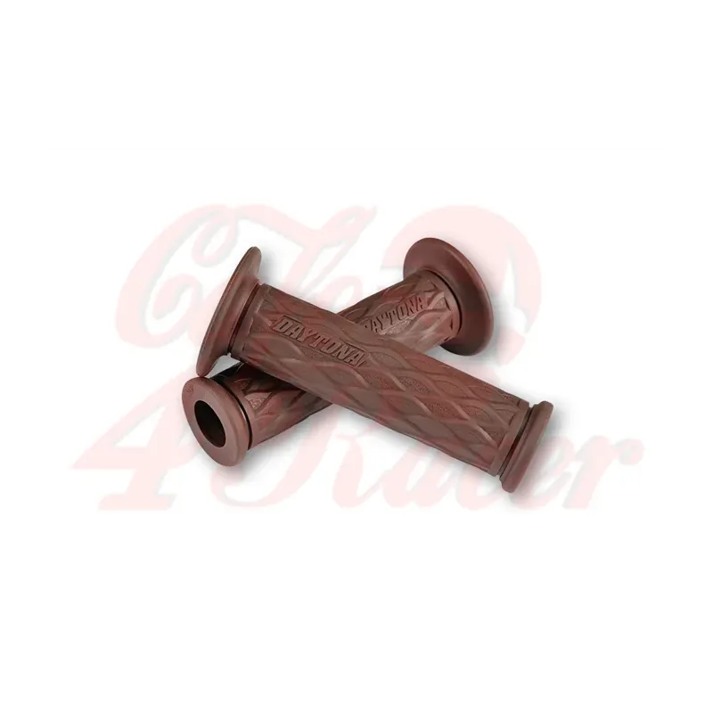 cafe 4 racer - DAYTONA grips D-NAMI, brown - Daytona 22mm &  7/8 inch 4054783308132