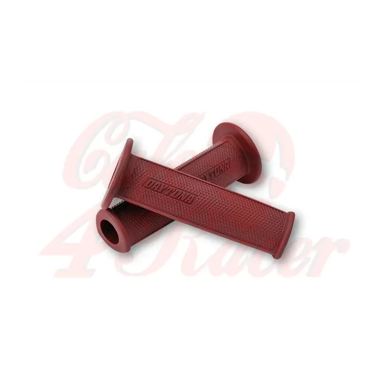 cafe 4 racer - DAYTONA grips D-DELTA, dark red - Daytona 22mm & 7/8 inch 4054783308231