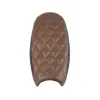 cafe 4 racer - Motone  Triumph  Bonneville Dual Seat - Diamond Stitch - Brown/Black - Motone Triumph Bonneville 
