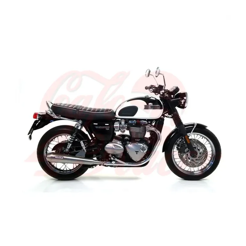 cafe 4 racer - SW-MOTECH front windshield silver Triumph Bonneville T120 (15-) - SW-Motech Triumph Bonneville 