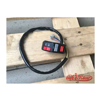 cafe 4 racer - Handle-bar switch ATV, highbeam switch, winker light, horn - Cafe4Racer 22mm & 7/8 inch 4054783030880