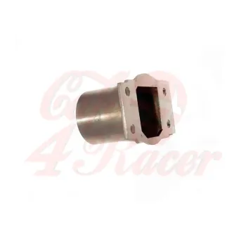 cafe 4 racer -  BMW K-Serie Air Intake Stainless rovny  - Cafe4Racer Adaptery na vzduch. filter 