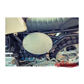 cafe 4 racer - Oválná deska - hliník - Cafe4Racer Boční značky pro čísla 