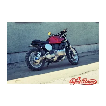 cafe 4 racer - Oval Number Plate - steel - Cafe4Racer Side numbers plates 