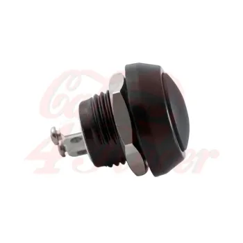 cafe 4 racer - Billet Micro Switch Button - Momentary - M12 - Black - Motone Universal 