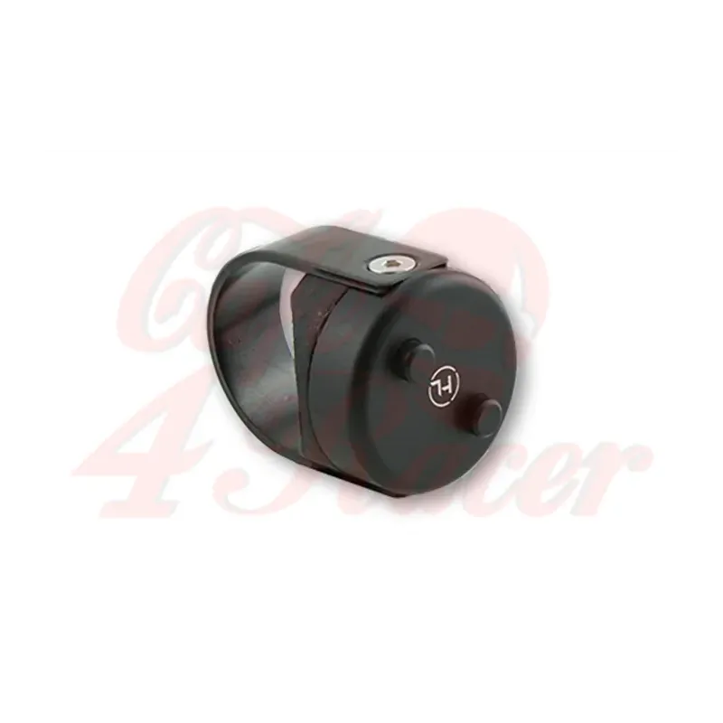 cafe 4 racer - Tlačítkový spínač HIGHSIDER CNC CLASSIC, černý - Highsider 25,4 mm / 1 palec 4054783265947