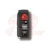 cafe 4 racer - Domino Electric Control switch ENGINE Start/Stop - Domino & Tommaselli 22mm & 7/8 inch 8033900032453