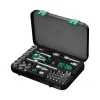 Wera 8100 SA 4 Zyklop Speed Ratchet kit 1/4" drive-US sizes