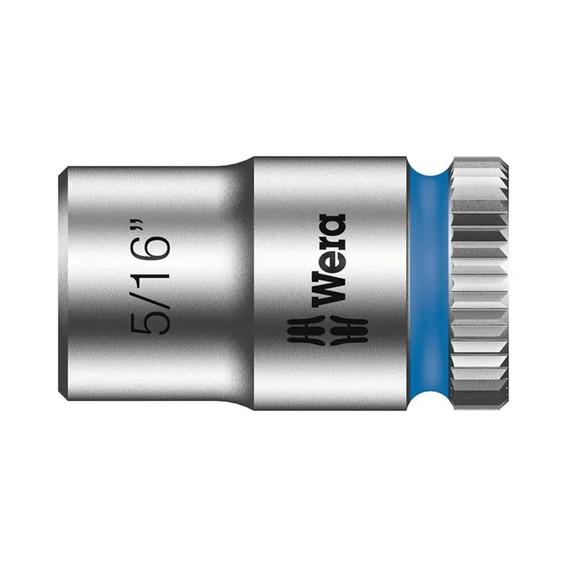 cafe 4 racer - Wera Zyklop 1/4" socket - US sizes 5/16" - Wera Sockets & Nutsetter 