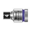 Wera Zyklop 1/4" socket with holding function - Metric 4.0