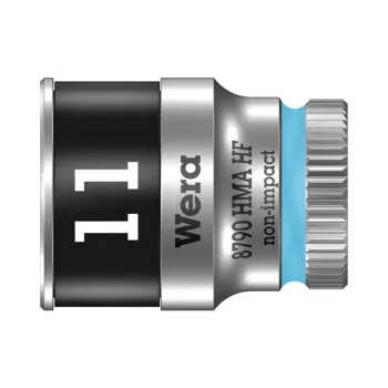 cafe 4 racer - Wera Zyklop 1/4" socket with holding function - Metric 11.0 - Wera Sockets & Nutsetter 