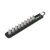 Wera socket belt with 1/4" drive hex socket bits - US sizes
