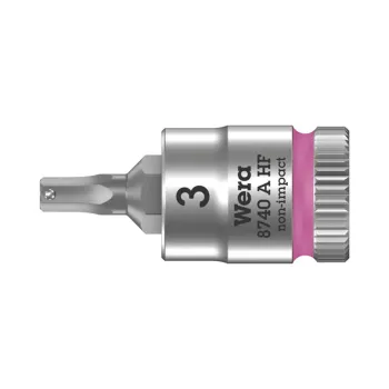 Wera Zyklop 1/4" Hex socket bit w/ holding function - Metric