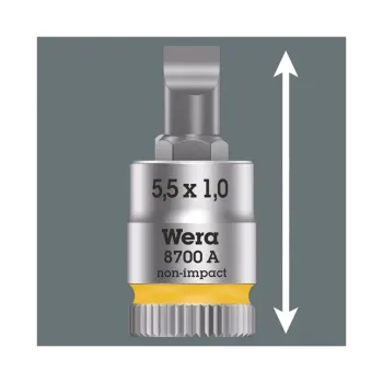 cafe 4 racer - Wera Zyklop 1/4" Slotted socket bit - Wera Sockets & Nutsetter 