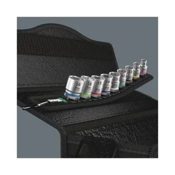 cafe 4 racer - Wera socket belt with 3/8" drive hex sockets - Metric - Wera Sockets & Nutsetter 