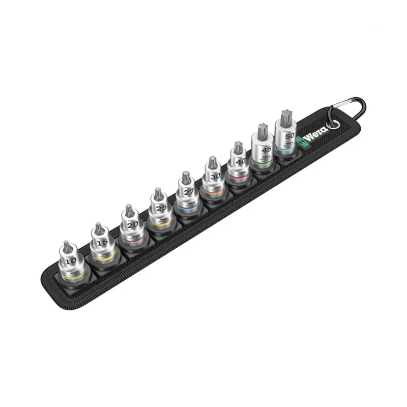 cafe 4 racer - Wera socket belt with 3/8" drive Torx® socket bits - Wera Sockets & Nutsetter 
