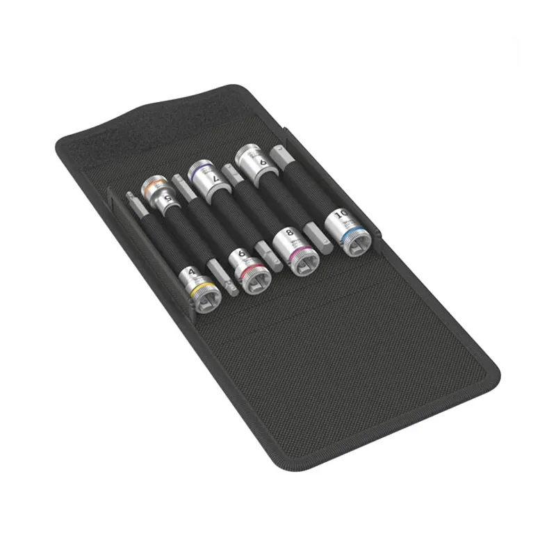 Wera extended 3/8" Hex socket bits - Metric