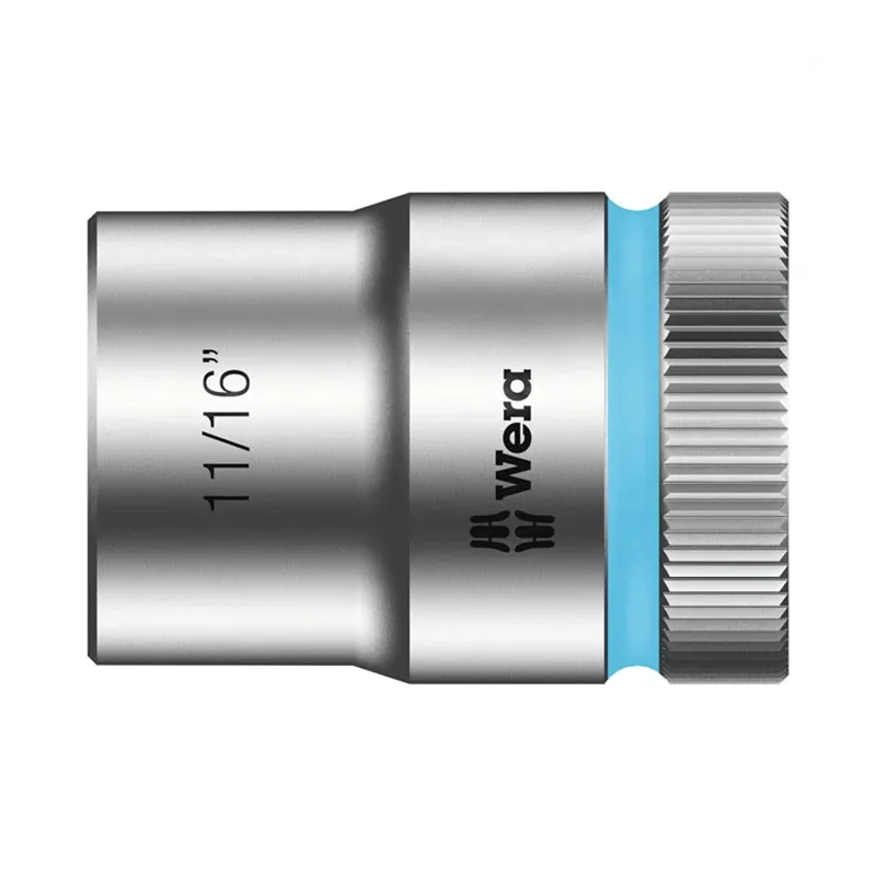 Wera Zyklop 1/2" socket - US sizes 11/16"