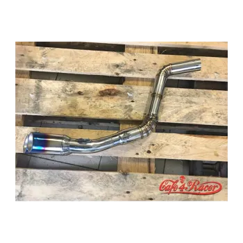 cafe 4 racer - Thunder Slash + pipe for BMW K75 right side - Cafe4Racer K75 exhaust parts 