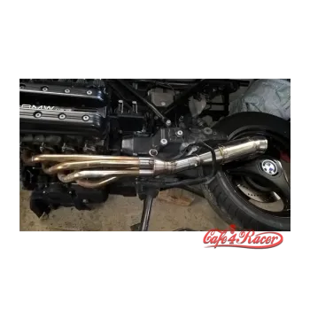 cafe 4 racer - Výfuk GP štýl 03A + kolektor 4to1 pre BMW K100 - Cafe4Racer K100 výfukové diely 