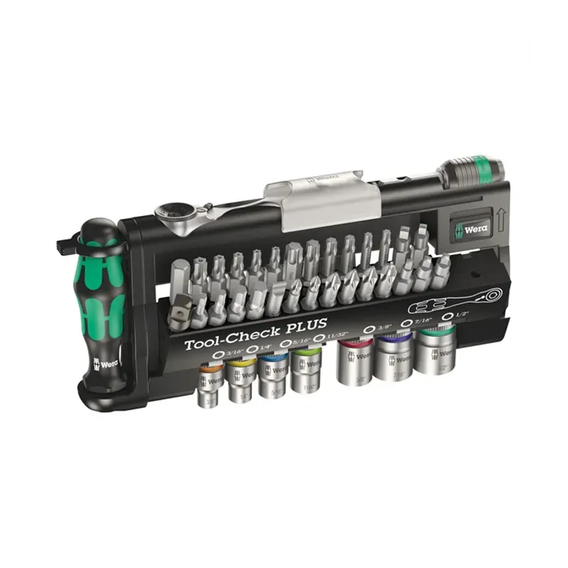 cafe 4 racer - Wera tool-check plus imperiální 1/4" pohon - americké velikosti - Wera Nástroje 