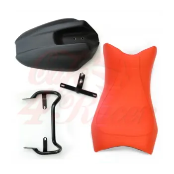 cafe 4 racer - UNIT GARAGE Sella Monoposto Solo seat BMW RnineT Orange - UNIT GARAGE Seats 