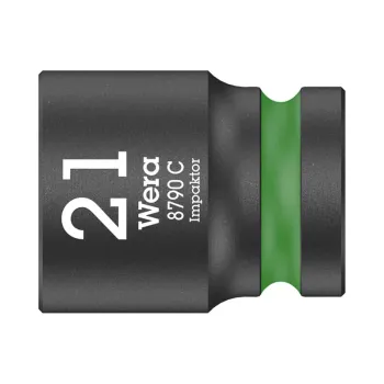 cafe 4 racer - Wera, Impaktor 1/2" nástrčná hlavice velikost 21 - Wera Nástrčné & Ořechový klíče 