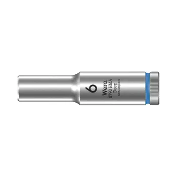 Wera, deep socket size 6mm