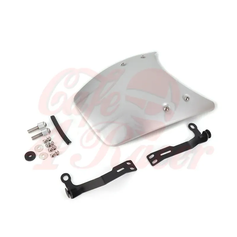 cafe 4 racer - Headlight Fairing Plastic Silver For BMW R NINE T (14-18) - Cafe4Racer Headlight Fairing - Windshield 