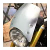 cafe 4 racer - Headlight Fairing Plastic Silver For BMW R NINE T (14-18) - Cafe4Racer Headlight Fairing - Windshield 