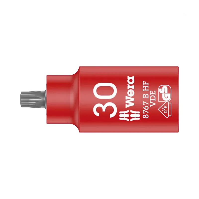 cafe 4 racer - Wera HF Torx bit socket, insulated, size TX30 - Wera Sockets & Nutsetter 