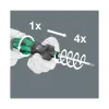 Wera, Kraftform kompakt turbo 1. 19-pc bit set