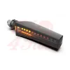 cafe 4 racer - HIGHSIDER LED sequence-indicator STS 1, black anodized, smoke lens, E-marked - Highsider Running light LED turn signal 4054783241798
