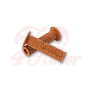cafe 4 racer - DAYTONA Handlebar Grips GGD-SAKURA, caramel - Daytona 22mm &  7/8 inch 4054783346301