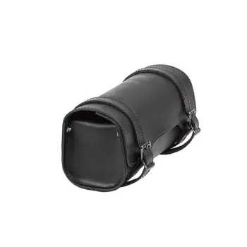 cafe 4 racer - Ledrie, square leather tool bag. Black. 3 liter - LEDRIE Tools 