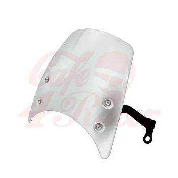 cafe 4 racer - Headlight Fairing Aluminum Silver For BMW R NINE T (14-18) - Cafe4Racer Headlight Fairing - Windshield 